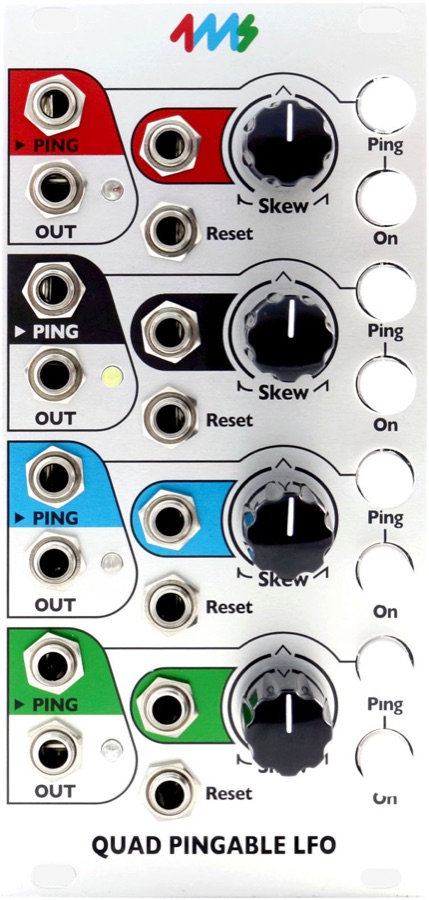 Quad Pingable LFO panel