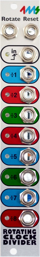 Rotating Clock Divider panel
