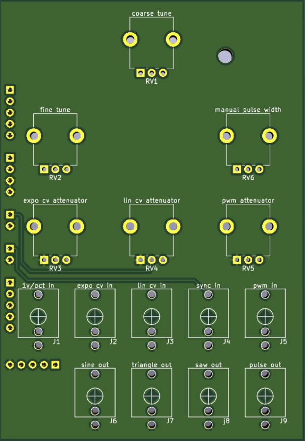 Oscillator Carrier Board module