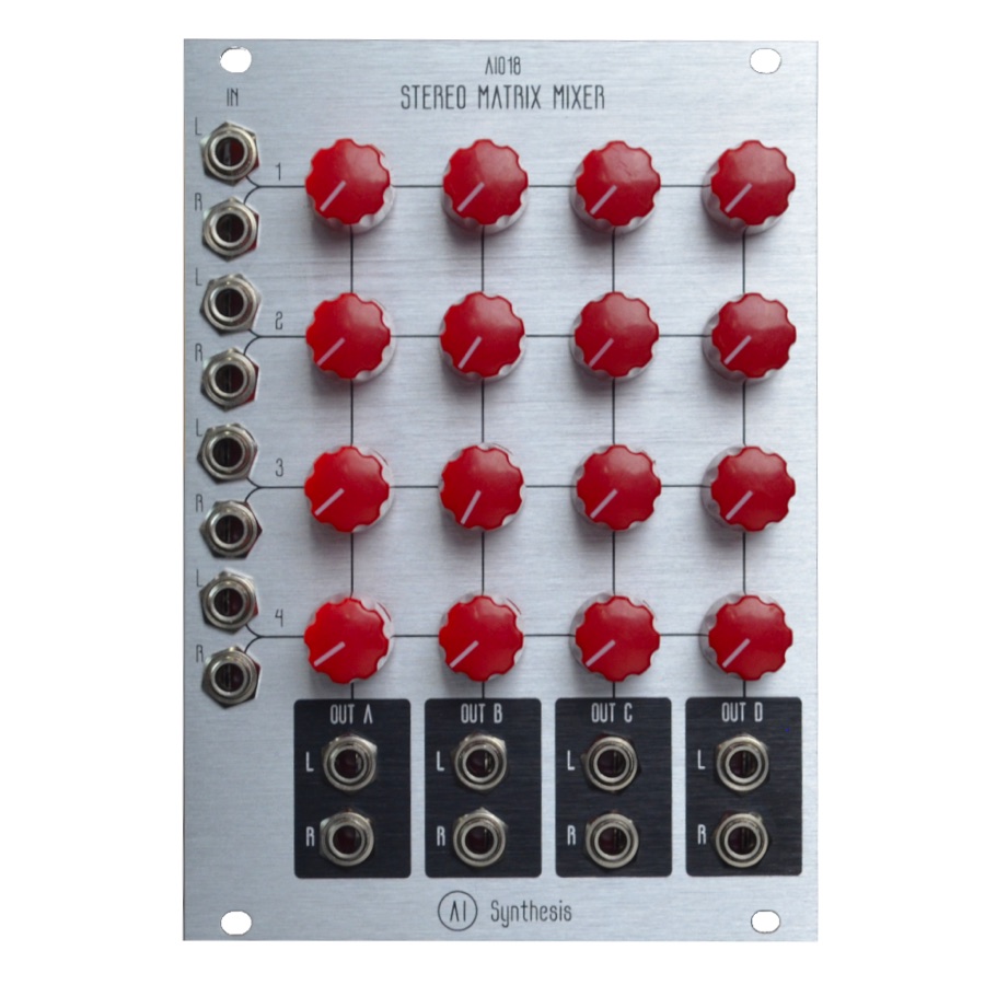 AI018 Stereo Matrix Mixer panel