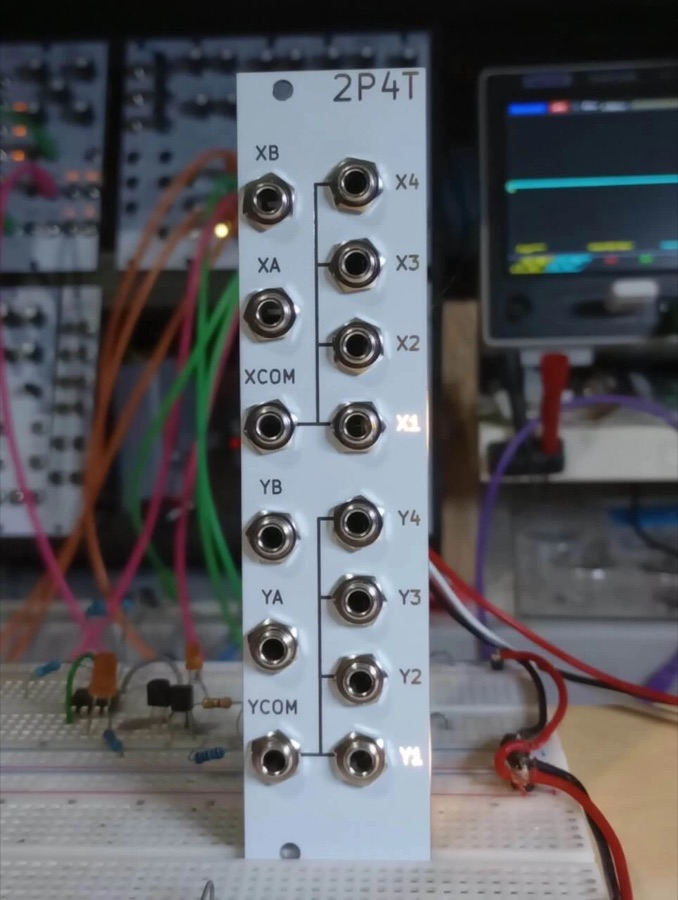 2P4T Analogue Switch panel