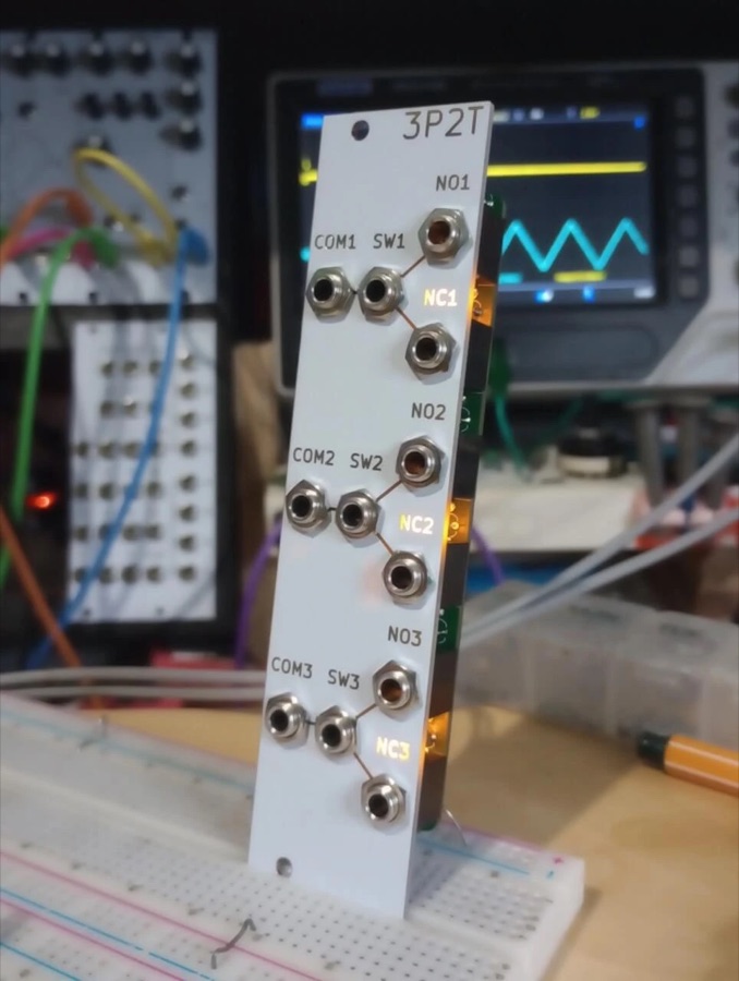 3P2T Analogue Switch panel