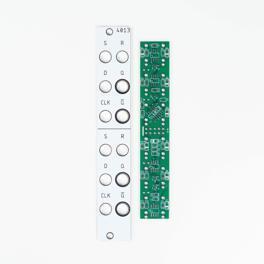 4013 Dual Flip-Flop panel