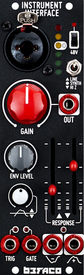 I4 Instrument Interface panel