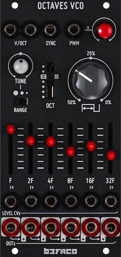 Octaves VCO panel