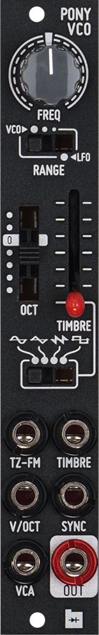 Pony VCO panel