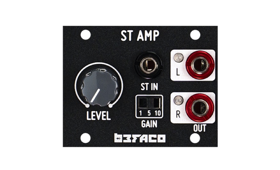 ST AMP 1U panel