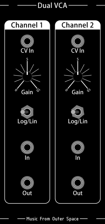 Dual VCA #2 module