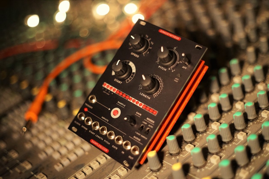 Sampleslicer mkII panel