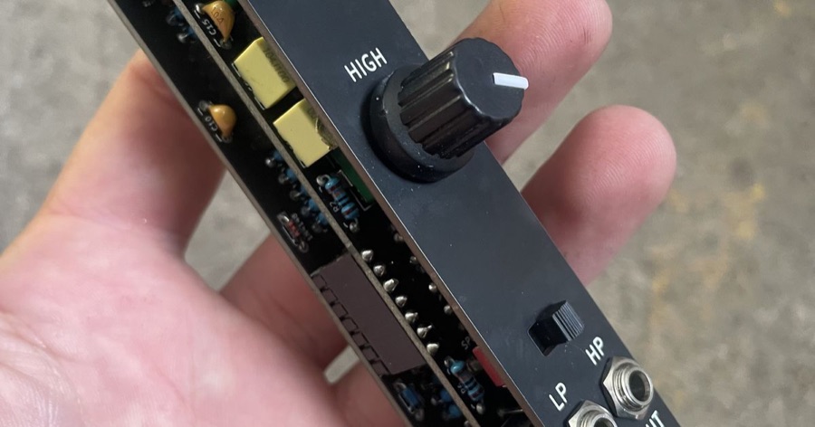 1201 Bandpass Filter panel