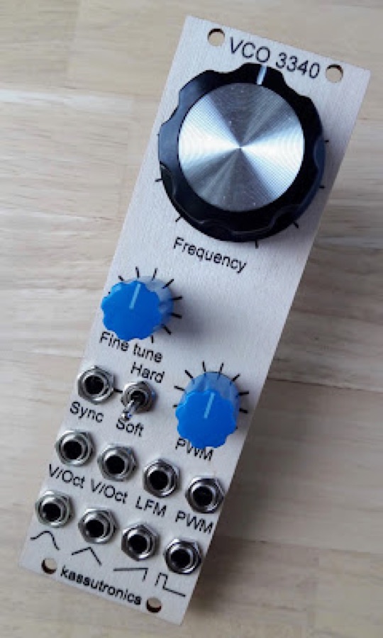 VCO 3340 panel