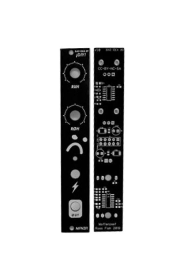 Bad Idea #9 Power Starved Glitch Oscillator panel