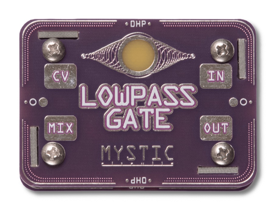 0HP Vactrol LPG/VCA panel