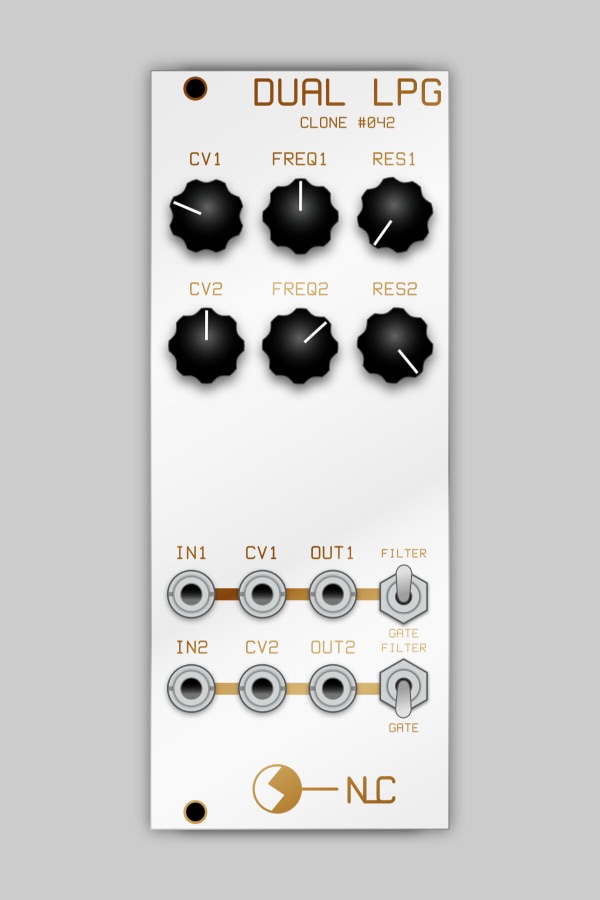 Dual Low Pass Gate panel