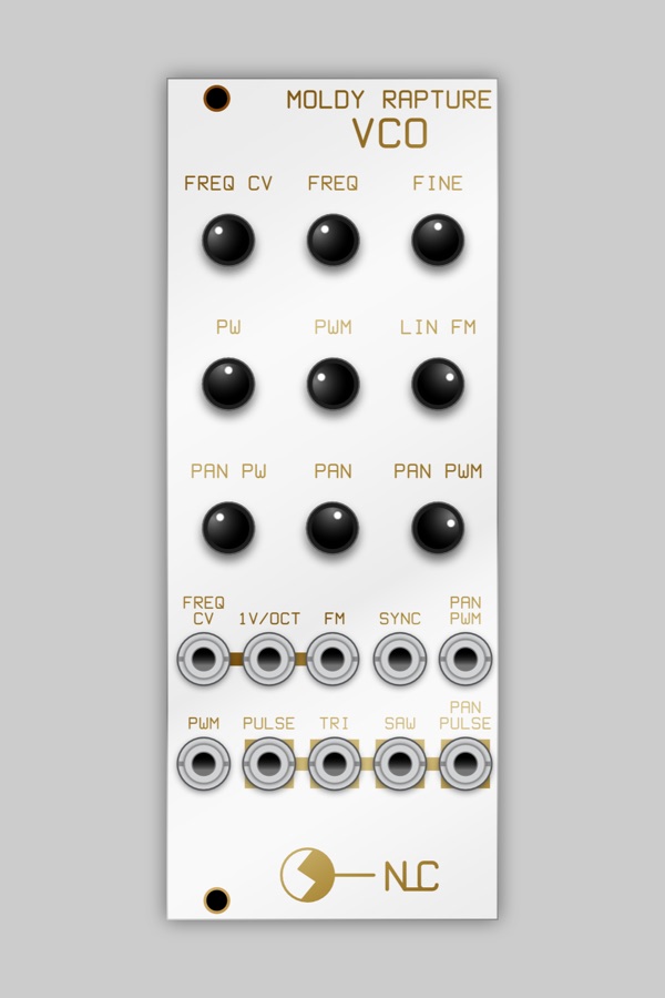 Moldy Rapture VCO panel