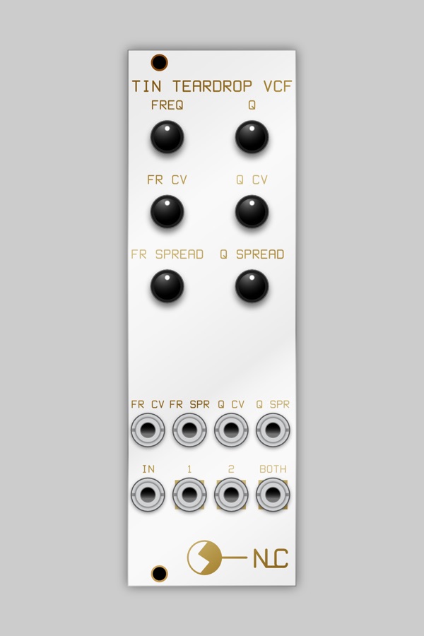 Tin Teardrop VCF panel