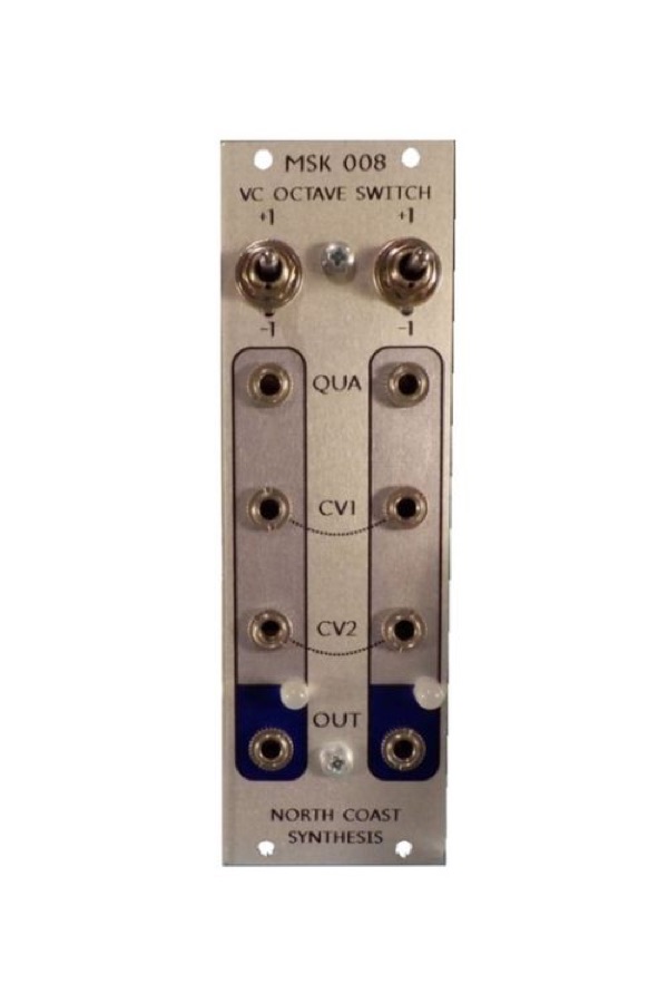 MSK 008 Dual VC Octave Switch panel