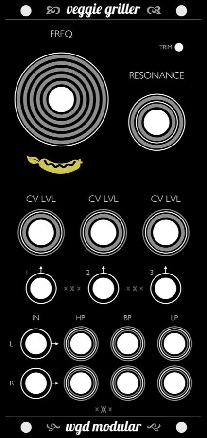 veggie griller panel